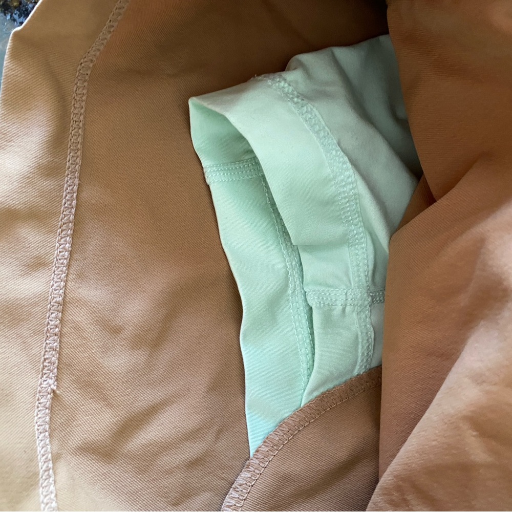 Birddogs mens large shorts brown green 2 in 1 - Picture 3 of 4